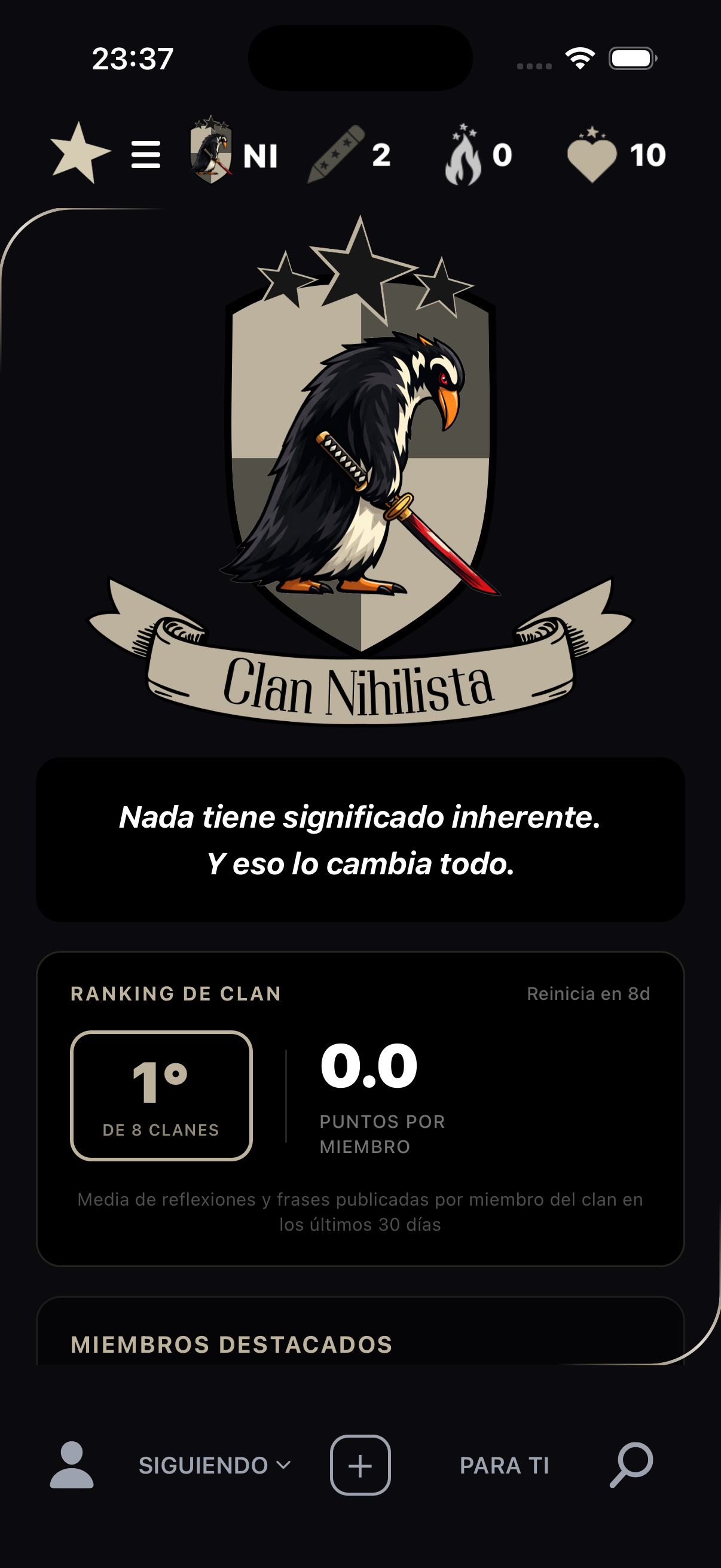 Identidad de clan